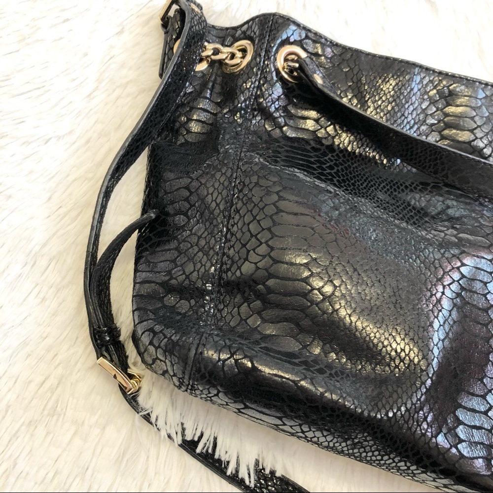 Michael Michael Kors Jet Set Chain Python-Embosse… - image 5